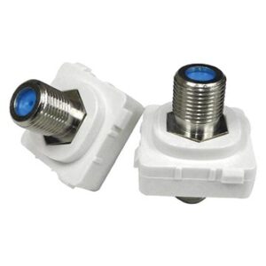 MATCHMASTER OUTLET INSERT 'F' TO 'F' FEMALE 3GHZ FOXTEL APPROVED EA 20 Pack : 05MM-WA01P20