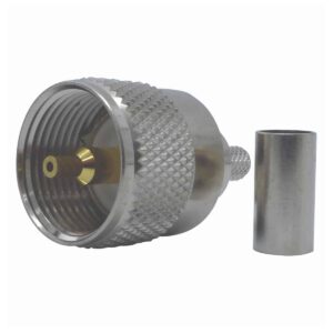 MATCHMASTER UHF PLUG - PL259 CRIMP RG58 : 56MM-U058