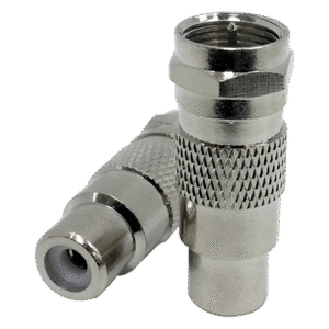 MATCHMASTER ADAPTOR RCA FEMALE TO F' MALE (10 Pack) : 08MM-A9