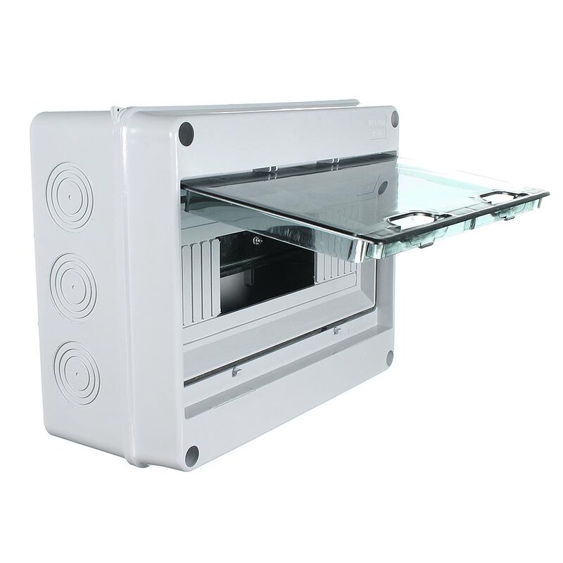 NLS 30767 | 12 POLE SURFACE MOUNT WEATHERPROOF SWITCHBOARD IP65