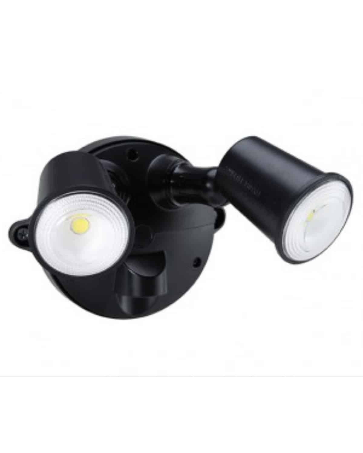 HOUSEWATCH LED SPOTLIGHT 2 X 10W (BLACK) 55-158