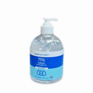 6 x 500ml Tea Tree Hand Sanitiser Ethyl alcohol 75% Kill 99.9% Gems