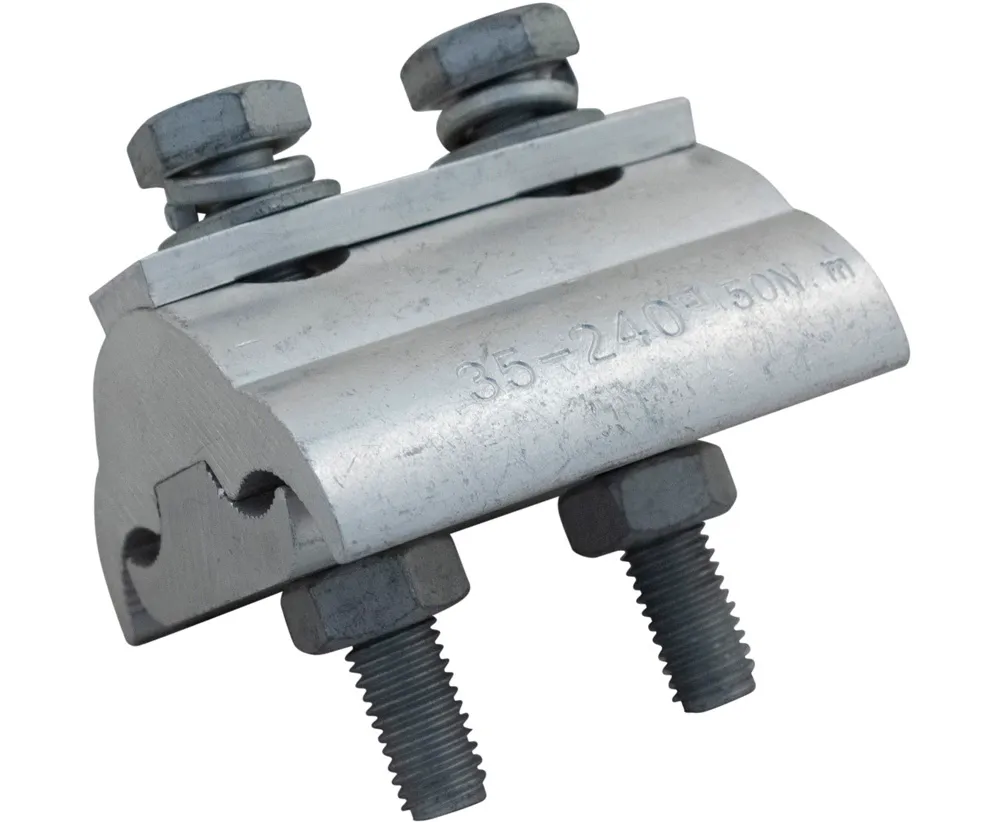 CABAC Al Parallel GrooveClamp 35/240 2xM10 ALPG35/240-2B