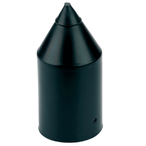 KULAK Shroud Conical 150mm x 95mmD - 5mm Hole (1/each) ISP-BK-LG-5MM