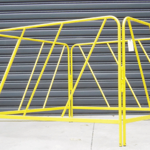 MSSPOWER Manhole Barrier Guard - Yellow - No Roof (1/each) MSS-SMTF38