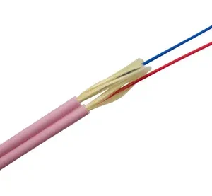 CABLE DUPLEX 3.0MM OM3 PINK RAL3015