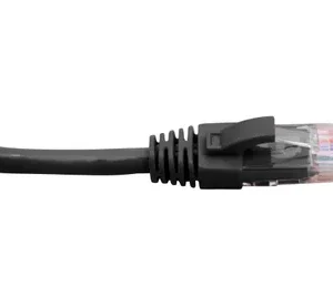 PATCH LEAD CAT6 BLACK 1.5M