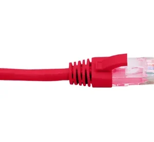 PATCH LEAD CAT6 RED 1M