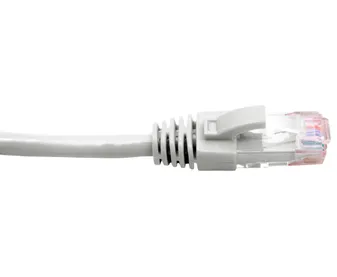 PATCH LEAD CAT6 WHITE 3M