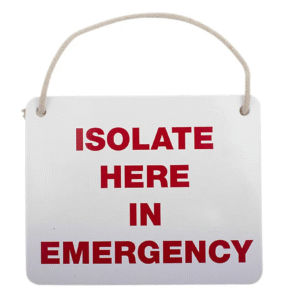 ISOLATE SIGN