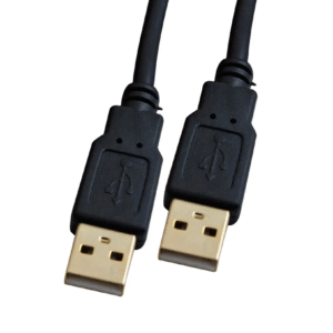 CABLE USB 2.0 A M- A M LINK BLACK 2M