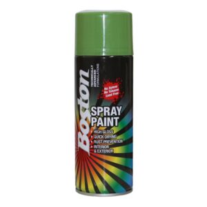 Boston Spray Paint - Lime Green 250gm BOSBT101