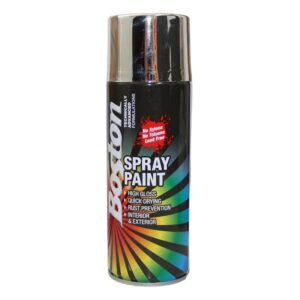 Boston Spray Paint - Bright Chrome 250gm BOSBT50