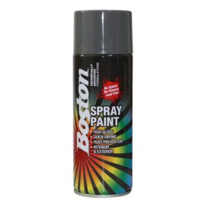 Boston Spray Paint - Grey Primer Enamel 250gm BOSBT89
