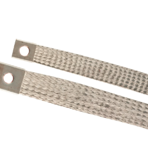 CABAC 100 Amp Cu Braid 400mm x M10 Studs. AWM (1/each) CAB100A-400M10AWM