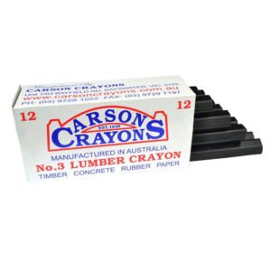 Crayon Black (12) Per Pack CAR3BLK
