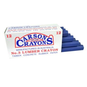 Crayon Blue (12) Per Pack CAR3BLU