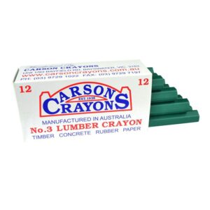 Crayon Green (12) Per Pack CAR3GRN