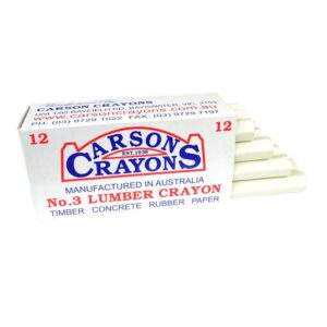 Crayon White (12) Per Pack CAR3WHI