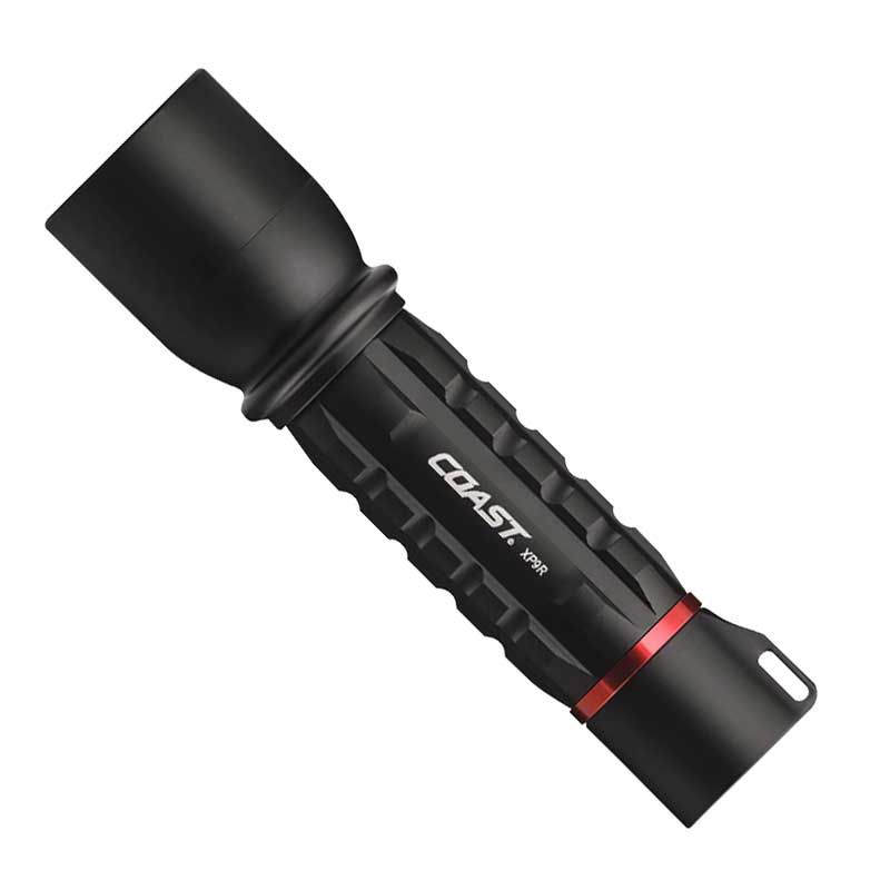 Torch - LED Dual Power Rechargeable + CR123 Battery 1000 Lumens COAXP9R