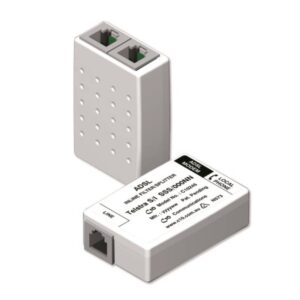 C10 ADSL Inline Filter/Splitter, RJ45 to 2 x RJ45 (C10245M) DC-ADSLF-IFM