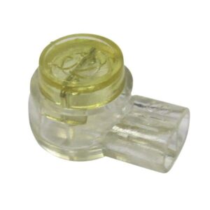 Databitz 2-wire Gel Filled Connector, Yellow (UY2), 100 Pack DC-GFC2