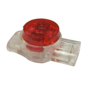 Databitz 3-wire Gel Filled Connector, Red (UR2) - 100 Pack DC-GFC3