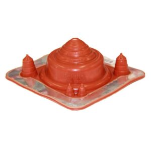 Flashing #1, Solar 5-55mm Pipe 139 x 139mm Base, Red Premium DEKDFE201RES