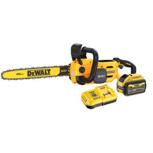 DEWALT FLEXVOLT 54V 45cm Chainsaw - 9.0Ah Kit DEWDCMCS574X1-XE
