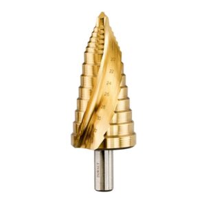 DEWALT Step Drill Bit 20mm-34mm 2mm Steps DEWDT5031-QZ