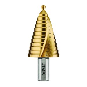 DEWALT Step Drill Bit 5mm - 35mm with 2mm Steps DEWDT90247-QZ