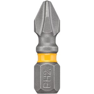 DEWALT MAX IMPACT 25mm PH2 Insert Bit 5 Pack DEWDWA1PH2MI5