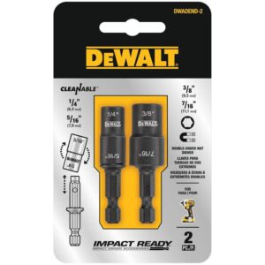 DEWALT 2 Piece Reversible Nut Driver Set DEWDWADEND-2