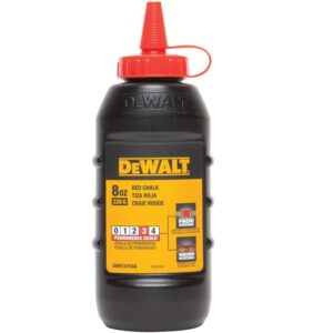 DEWALT 8oz Red Chalk DEWDWHT47048L