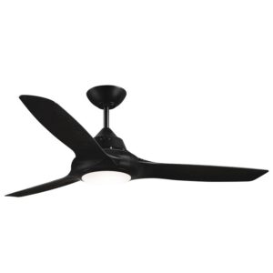 Evo II 50" Ceiling Fan with Light Black EVOII50LED1BK