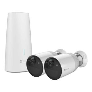 EZVIZ Battery Operated Camera x 2 with Base Station EZV306500103