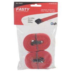 Strap Pinpack 2m x 20mm [2] Red FAS157