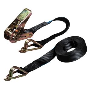 Strap Black 5m x 25mm 2 Piece, Hook & Keeper FAS182