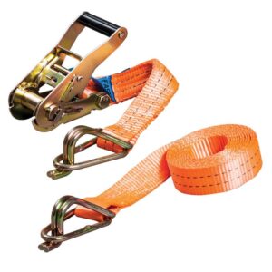 Strap Orange 5m x 35mm, 2 Piece, Hook & Keeper FAS188