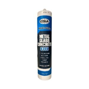 GSA S300 Metal, Glass, Concrete Silicone - Clear 300ml GSA6976C