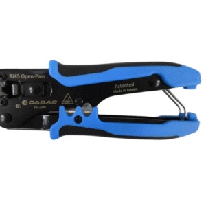 RJ45 FEED THROUGH PLUG CRIMP TOOL