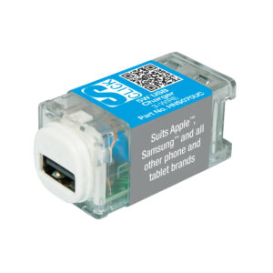 CLIPSAL Compatible Cabac S-Click USB Charger 5W 3-Wire 5.2V 1A HNS070UC