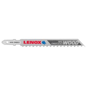 LENOX 4" 6TPI General Purpose Jig Saw Blades 5 Pack LEN1991407