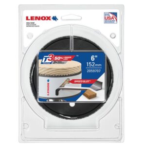 LENOX T3 SPEED SLOT 152mm Hole Saw LEN3009696L