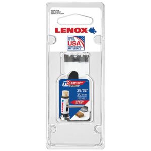 LENOX T3 SPEED SLOT 20mm Hole Saw LEN3009820MMHS
