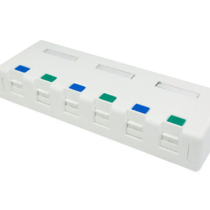MSS SURFACE MOUNT BOX 6 PORT SHUTTER