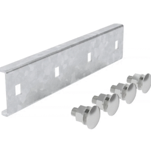 SLV 62 FT Straight connector with bolts