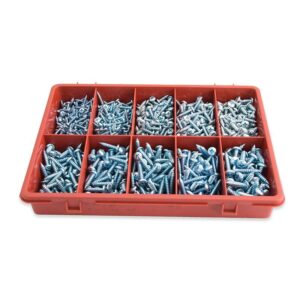 Jamec PEM Phillips Pan Head Self Tapper Screws Trade Pack - 750 Pieces PEM102.135