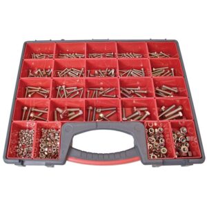 Jamec PEM Master Pack Hexagon Flange Bolts and Nuts 420 Piece PEM102.545