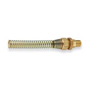 Jamec PEM Male Tailpiece Swivel 3/8" (10mm) Hose Tail x 1/4" BSP Male PEM54.1825
